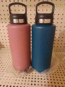 2 Pack TERVIS 32oz Double Wall Insulated Stainless Steel Water Bottles - Picture 1 of 1