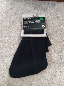 New Giro Thermal Knee Warmers, Black, Cycling Sz. M 7063935 - Picture 1 of 7