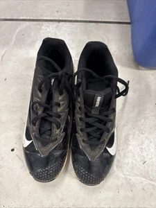 Nike Youth Kids Baseball Cleats Vapor Ultrafly Keystone 856494-010 Black Sz 4Y - Picture 1 of 6