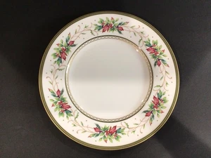 Fitz And Floyd Winter Urlaub Speiseteller 10 3/4" Girlande - Bild 1 von 5