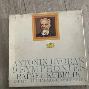 RAFAEL KUBELIK ⸻ DVORAK the 9 symphonies ⸻ DGG 2720066 ⸻ 9xLPs box - Picture 1 of 4