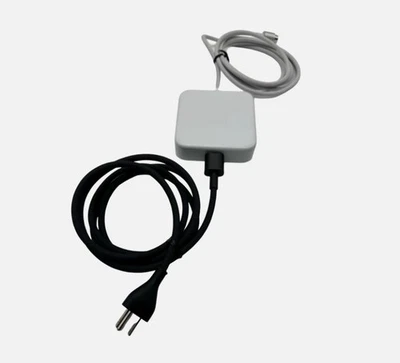 Genuine Apple iMac 24'' M1 White Adapter 143W A2388 + Braided Power Cord (F) - Image 1 of 3
