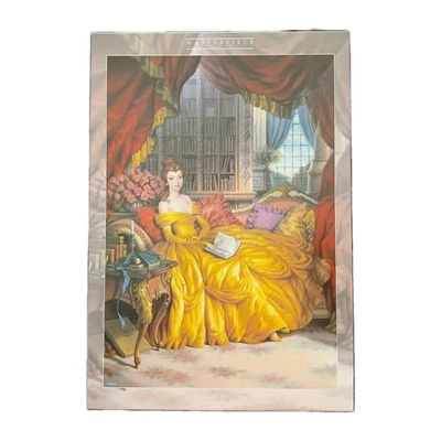 Rompecabezas Tenyo Disney Princesa Obra Maestra Serie Belle 1000 Piezas COMPLETO Foto 1 de 4