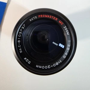 Promaster AF Zoom Multi-Coated 80-200mm 1:3.8 Lens Excellent Cond. - Picture 1 of 9