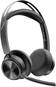 Poly Active Noise Cancellation Wired/Wireless Voyager Focus 2 Headset, Black - Picture 1 of 7
