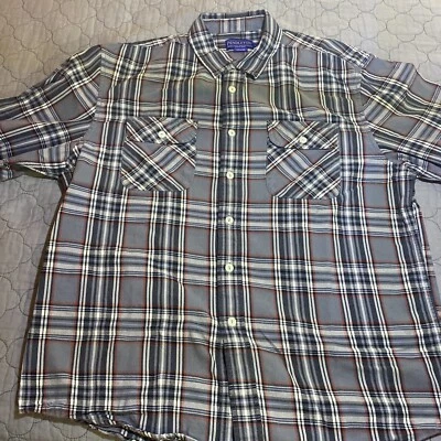 Pendleton woolen mills mens large button up collared long sleeve shirt - Image 1 of 4
