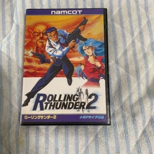 SEGA MD MEGA DRIVE NAMCOT ROLLING THUNDER 2 RARE NEW JPN IMPORT - Picture 1 of 4