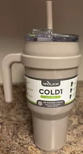 Reduce 40oz. Mug Cold 40 Hours Cold Vacuum Insulated Sweat Proof 3-in-1 Lid New - Picture 1 of 11