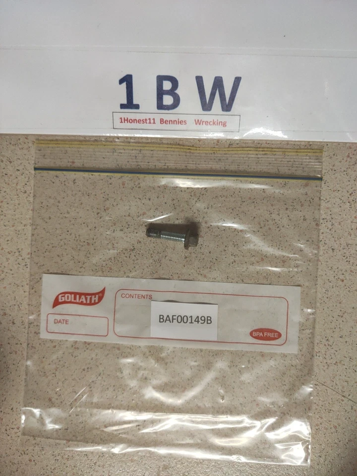 1 Perno - Sensor ABS Sedán Trasero Ford Ba Bf Falcon Fairmont XR6 XR8 Ghia Cabeza de 8 mm Foto 1 de 1