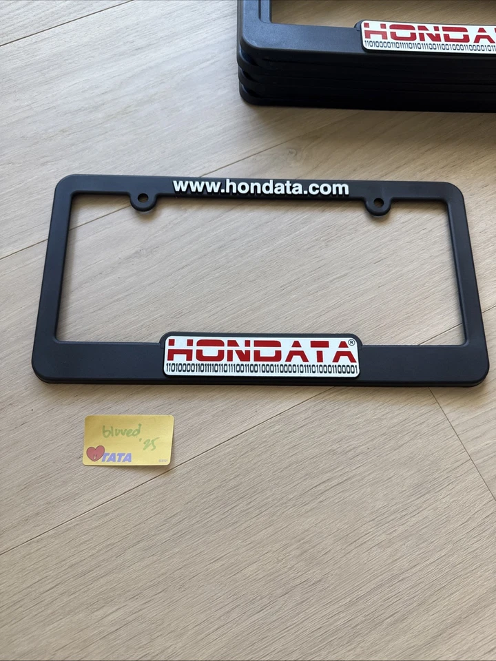 Marco de matrícula Hondata genuino NUEVO Foto 1 de 1