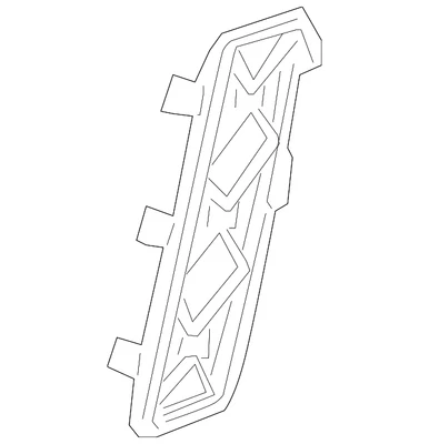 Placa de retenção Land-Rover genuína LR079185 - Imagem 1 de 2