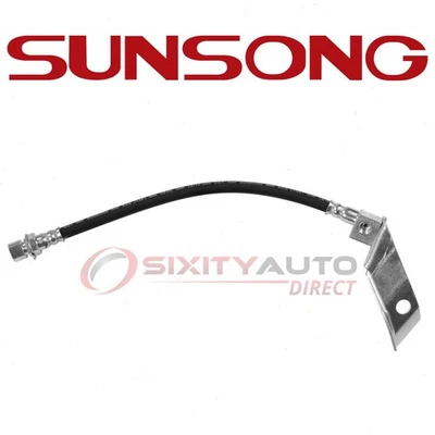 Sunsong Rear Center Brake Hydraulic Hose for 1967-1969 Ford Mustang 3.3L wz Foto 1 de 4
