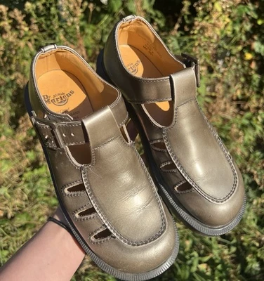 Винтажные рыбацкие сандалии Dr. Martens модель Mary Jane 8251 сделано в Англии размер 6 - Изображение 1 из 4