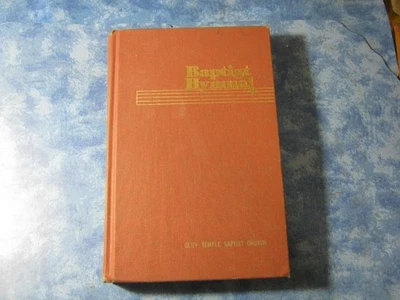 VINTAGE BAPTIST HYMNAL 1975 Edition HC Convention Press VGC Foto 1 de 4