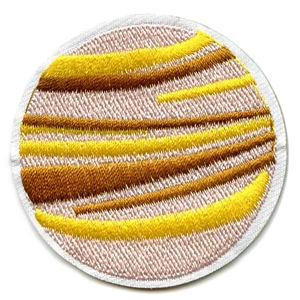 Small Planet Venus Embroidered Iron On Patch - Picture 1 of 2
