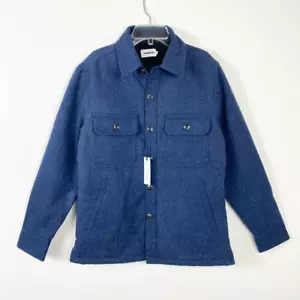 Chaqueta Taylor Stitch Chandler en Azul Marino Donegal Moteado Sherpa Forrada Talla XS - Imagen 1 de 10