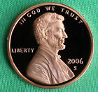 2006 épreuve Lincoln Memorial pièce de 1 cent penny pièce gemme US San Francisco comme neuf