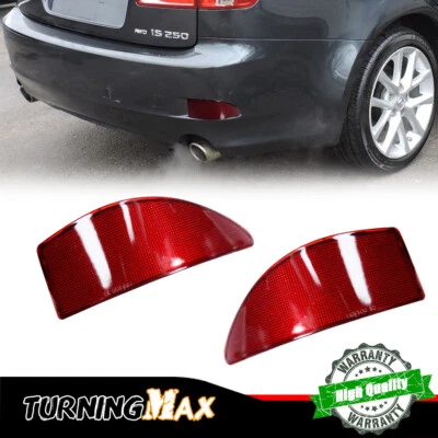 Lámpara de luz reflectora de parachoques trasero izquierdo+derecho para Lexus IS250 IS350 2006 2007-2013 Foto 1 de 4