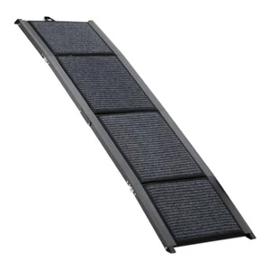 XL Plastic Folding Step Ramp Large Dog Pet Ramp Strong Travel Dog Access Car Van - Picture 1 of 19