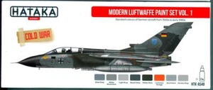 Hataka Hobby Paints MODERN LUFWAFFE GERMAN AIR FORCE COLORS Acrylic Paint Set - Picture 1 of 2