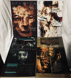 The Sandman 4 6 7 8 Graphic Novel LOT Neil Gaiman Vertigo Hellblazer DC Used VG - Picture 1 of 9