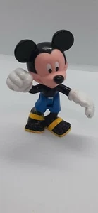 Disney Mickey Mouse 3" Plastic Movable Figure/Cake Topper - Picture 1 of 4
