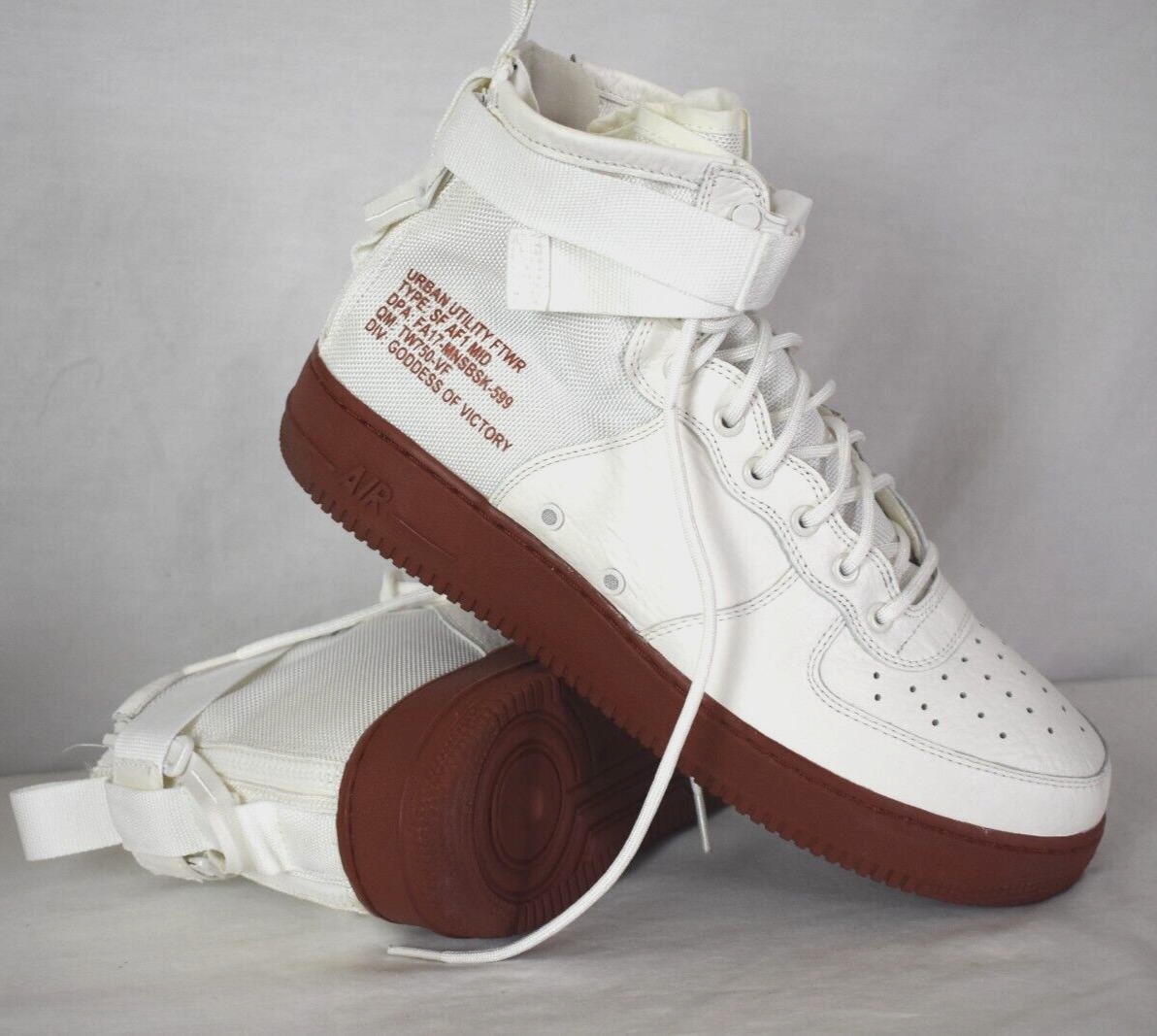 Nike SF Air Force 1 Mid Red Ivory for Sale | Authenticity Nike SF Air Force 1 Mid Red Ivory for Sale | Authenticity