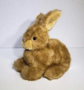 VTG First & Main Fuzzy Jackrabbit Bean Bag Plush Animal Toy Bunny Rabbit 9" EUC - Picture 1 of 7