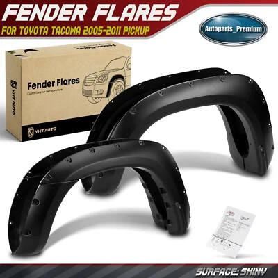 6 piezas de brotes de guardabarros de rueda estilo remache de bolsillo para camioneta Toyota Tacoma 2005-2011 Foto 1 de 4