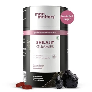 Man Matters Pure Himalayan Stamina Boost Gummies with KSM 66 Ashwagandha Pack 30 - Picture 1 of 8