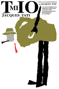 Movie Poster decor for film MI TIO.My uncle.Jacques Tati French movie.Wall decor