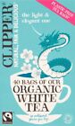 Clipper Organic Fairtrade White Tea 40 Teabags 40's - Pack of 6