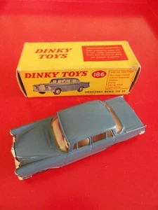 Dinky Toys Mercedes Benz 220SE Modell 186 Originalmodell in OVP - Bild 1 von 12
