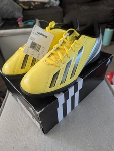 Adidas F5 TRX TF J Mens Size 6 Yellow - Picture 1 of 6