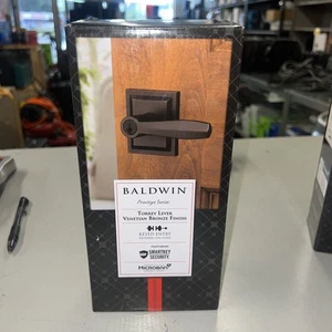 Baldwin Prestige Series Torrey Lever Venetian Bronze Finish - Picture 1 of 4