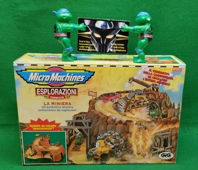 MicroMachines ESPLORAZIONI Terrestri LA MINIERA, GALOOB Toys, GiG 1997 NEW MISB! - Imagen 1 de 4