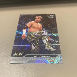 WILL OSPREAY 2024 UPPER DECK ALL ELITE WRESTLING PYRO (RC) #27 - Picture 1 of 2