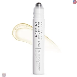 Asterwood Hyaluronic Acid Eye Serum - Reduces Undereye Bags, Wrinkles, Dark - Picture 1 of 6