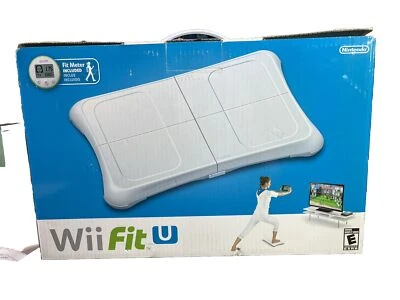 Nuevo (Caja Abierta) NINTENDO Wii Fit U "TABLA DE EQUILIBRIO + JUEGO MEDIDOR DE AJUSTE" CAJA ABIERTA Foto 1 de 4