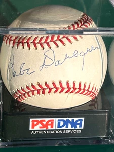 Béisbol autografiado por Babe Dahlgren grado PSA 8 - Imagen 1 de 2