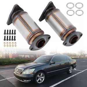 Both Catalytic Converter Set For Lexus LS430 2001-2006 & SC430 2002-2010 4.3L - Picture 1 of 18