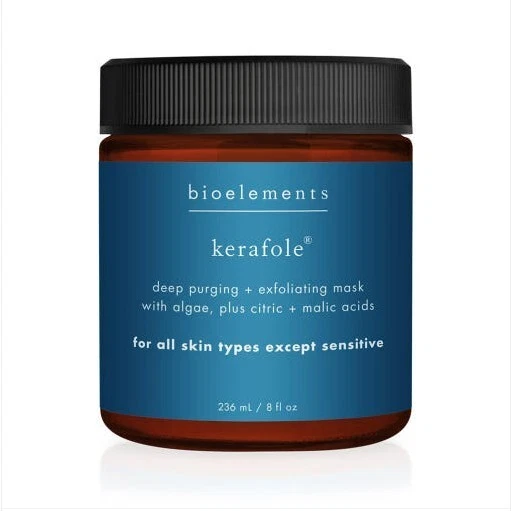 bioelements kerafole deep purging exfoliating mask 236ml for face - Image 1 of 1