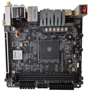 Asrock Fatal1ty B450 Gaming-ITX/AC AM4 Mini ITX DDR4-SDRAM Motherboard UNTESTED - Picture 1 of 6