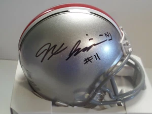 Jaxon Smith-Njigba signed Ohio State mini helmet, Beckett, #11 - Picture 1 of 2
