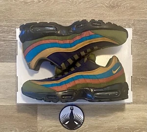 Nike Air Max 95 ID 'Nike By You' arcilla oliva oscura verde azulado púrpura DM1182-991 para hombre 11 - Imagen 1 de 12