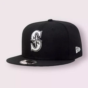 Gorra ajustable Seattle Mariners 9FIFTY - Gorra MLB New Era 950 - Negra Snapback - Imagen 1 de 3