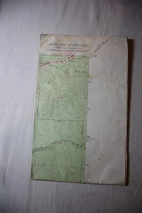 Mapa topográfico Mount Aire Salt Lake County Quadrangle vintage 1955 USGS Utah - Imagen 1 de 7