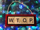 Wtop Radio Station Washington Dc 103.5 Christmas Ornament Scrabble Tiles