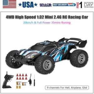 1:32 High Speed RC Trucks Car 2.4G 2WD Remote Control Racing Car Buggy Off Road - Picture 1 of 10