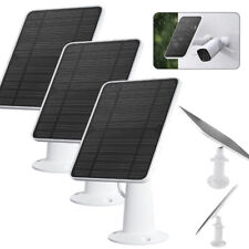 4X 4w Solar Panel for eufyCam Security eufy Camer 2/2C/2C Pro/ Pro Mount 11.8FT